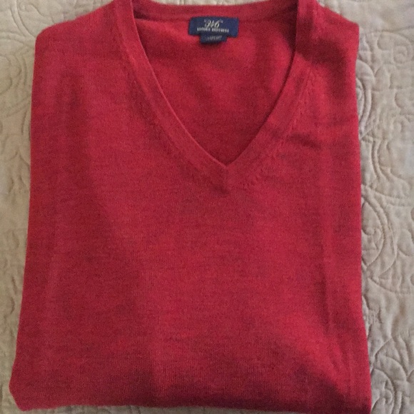 Brooks Brothers Other - Brooks Brothers 346 XL RED/back blended sweater.